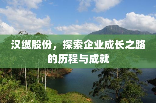 漢纜股份，探索企業(yè)成長之路的歷程與成就