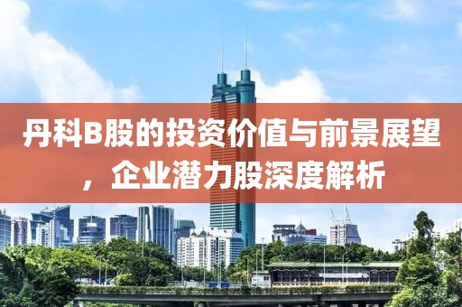 丹科B股的投資價(jià)值與前景展望，企業(yè)潛力股深度解析