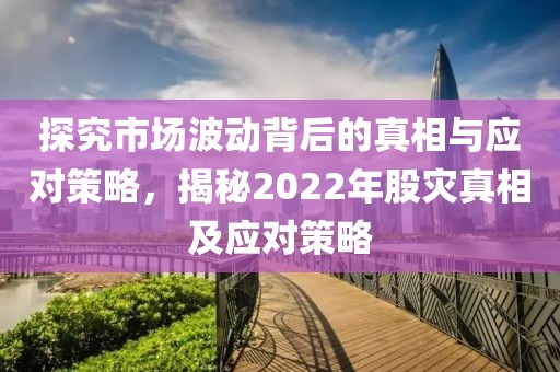 探究市场波动背后的真相与应对策略，揭秘2022年股灾真相及应对策略