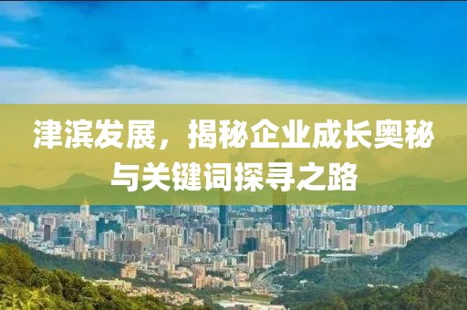 津濱發展，揭秘企業成長奧秘與關鍵詞探尋之路