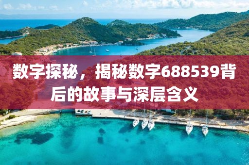 數字探秘，揭秘數字688539背后的故事與深層含義