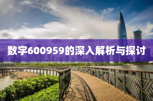 數(shù)字600959的深入解析與探討