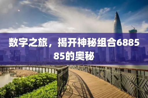 數(shù)字之旅，揭開神秘組合688585的奧秘