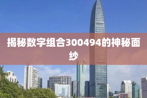 揭秘數(shù)字組合300494的神秘面紗