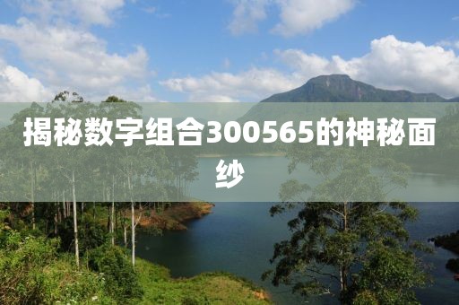 揭秘?cái)?shù)字組合300565的神秘面紗