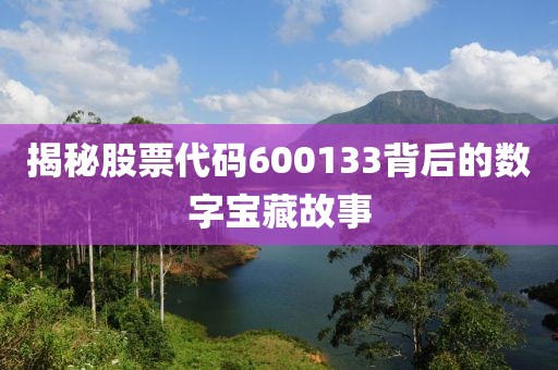 揭秘股票代碼600133背后的數(shù)字寶藏故事