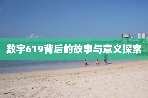 數(shù)字619背后的故事與意義探索