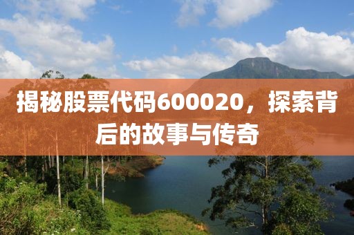 揭秘股票代碼600020，探索背后的故事與傳奇