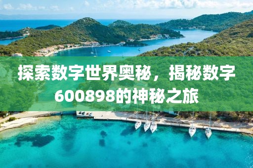 探索數字世界奧秘，揭秘數字600898的神秘之旅