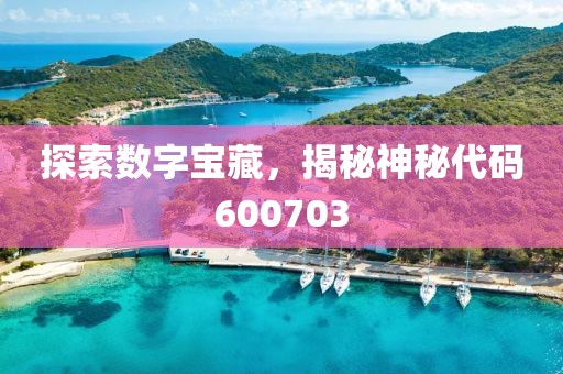 探索數(shù)字寶藏，揭秘神秘代碼600703