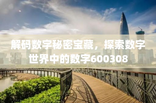 解碼數(shù)字秘密寶藏，探索數(shù)字世界中的數(shù)字600308