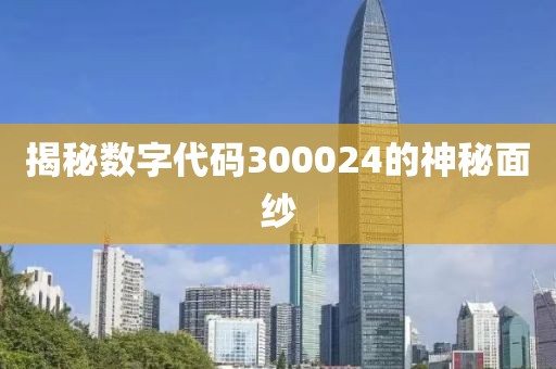 揭秘數(shù)字代碼300024的神秘面紗