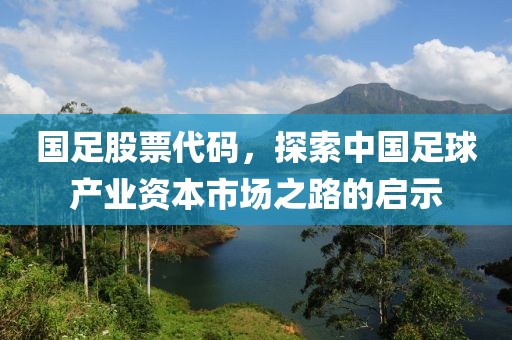 國足股票代碼，探索中國足球產(chǎn)業(yè)資本市場之路的啟示