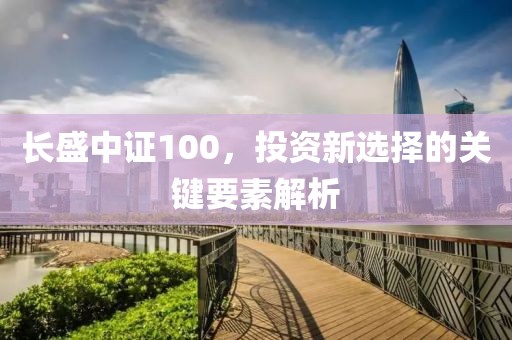 長(zhǎng)盛中證100，投資新選擇的關(guān)鍵要素解析