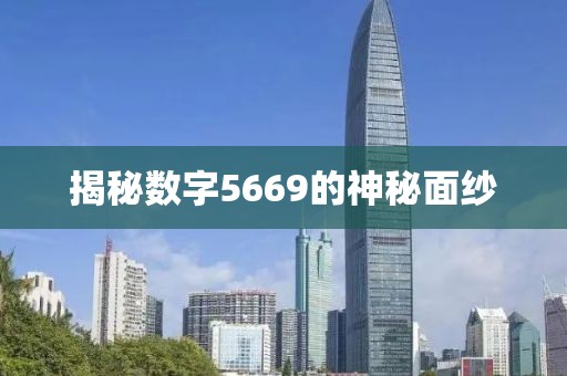 揭秘數(shù)字5669的神秘面紗