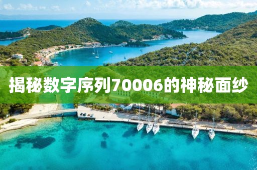 揭秘?cái)?shù)字序列70006的神秘面紗