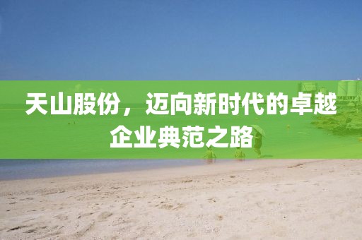 天山股份，迈向新时代的卓越企业典范之路