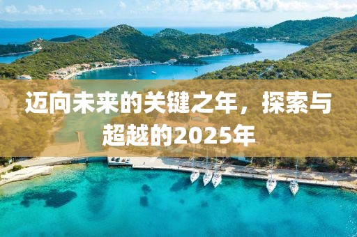 邁向未來的關鍵之年，探索與超越的2025年