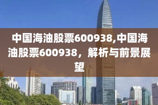 中國海油股票600938,中國海油股票600938，解析與前景展望