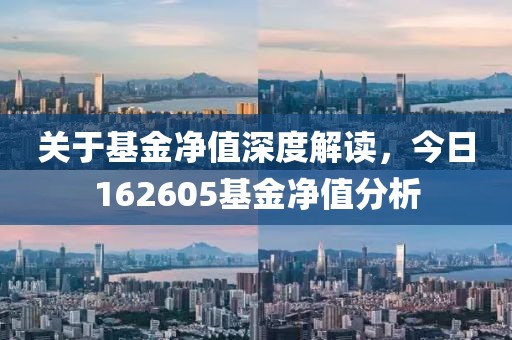 关于基金净值深度解读，今日162605基金净值分析