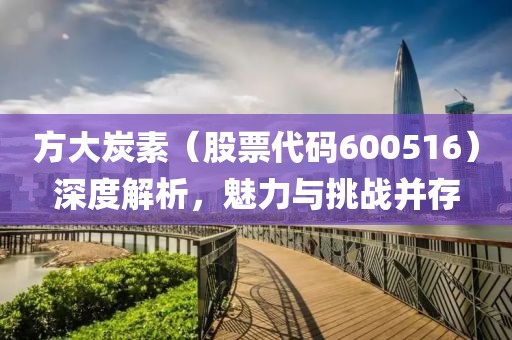 方大炭素（股票代码600516）深度解析，魅力与挑战并存