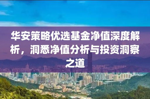 华安策略优选基金净值深度解析，洞悉净值分析与投资洞察之道