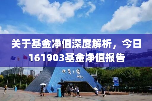 關(guān)于基金凈值深度解析，今日161903基金凈值報(bào)告