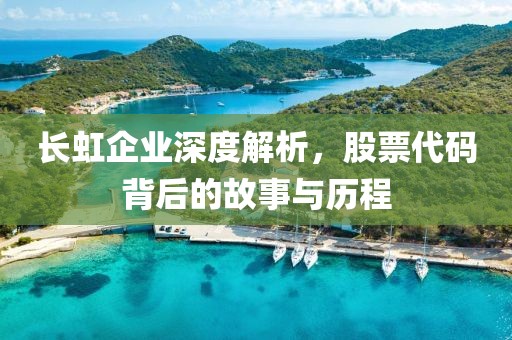 長虹企業(yè)深度解析，股票代碼背后的故事與歷程