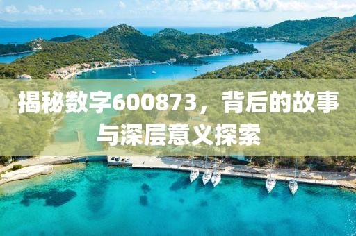 揭秘数字600873，背后的故事与深层意义探索