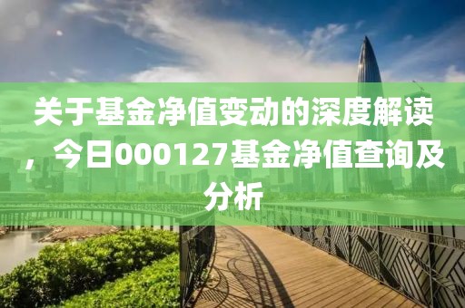 关于基金净值变动的深度解读，今日000127基金净值查询及分析