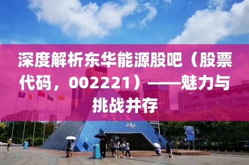 深度解析东华能源股吧（股票代码，002221）——魅力与挑战并存