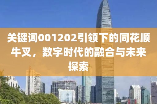 关键词001202引领下的同花顺牛叉，数字时代的融合与未来探索