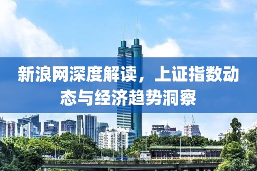 新浪網深度解讀，上證指數動態與經濟趨勢洞察