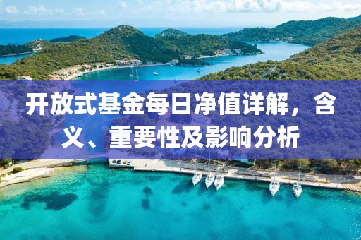 開放式基金每日凈值詳解，含義、重要性及影響分析